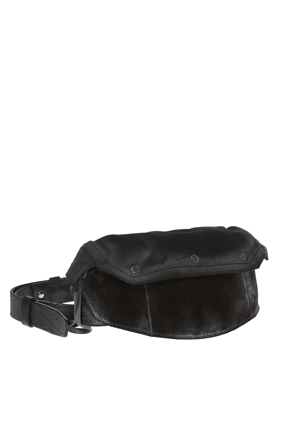 suede belt bag